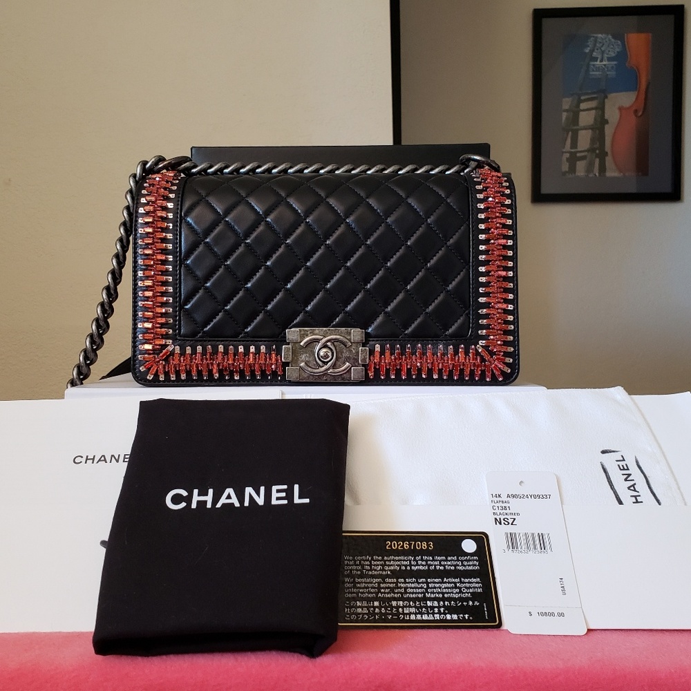 $10,800 SOLD Chanel Limited Edition Black bag - Picture 1 of 8